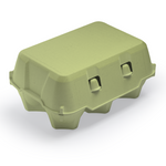 Contenitori Porta Uova | 6 Uova Alimentari Foglia Verde | 134 Pezzi