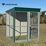 Recinto Coperto per Galline e Uccelli | Rete Avicoli 2x2
