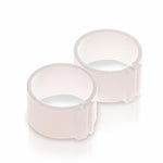 Ringe für Hühner, Geflügel und Volierenvögel, weiß, Ø 25