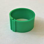 Ringe für Hühner, Geflügel und Volierenvögel - Farbe Grün - Verschiedene Durchmesser 18