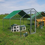 Kit Per Conigli Bianconiglio | Recinto + Conigliera Metri di Copertura 3X1,5