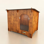 Cuccia per Cani Modello Pluto Taglia L | In Laminato HPL Anti Morso