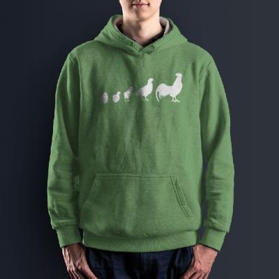 FELPA CAPPUCCIO VERDE STAMPA BIANCA UOMO DISCLAIMER 23EDS53400 - Choose Fashion Store FELPA CAPPUCCIO VERDE STAMPA BIANCA UOMO DISCLAIMER 23EDS53400 - Choose Fashion Store