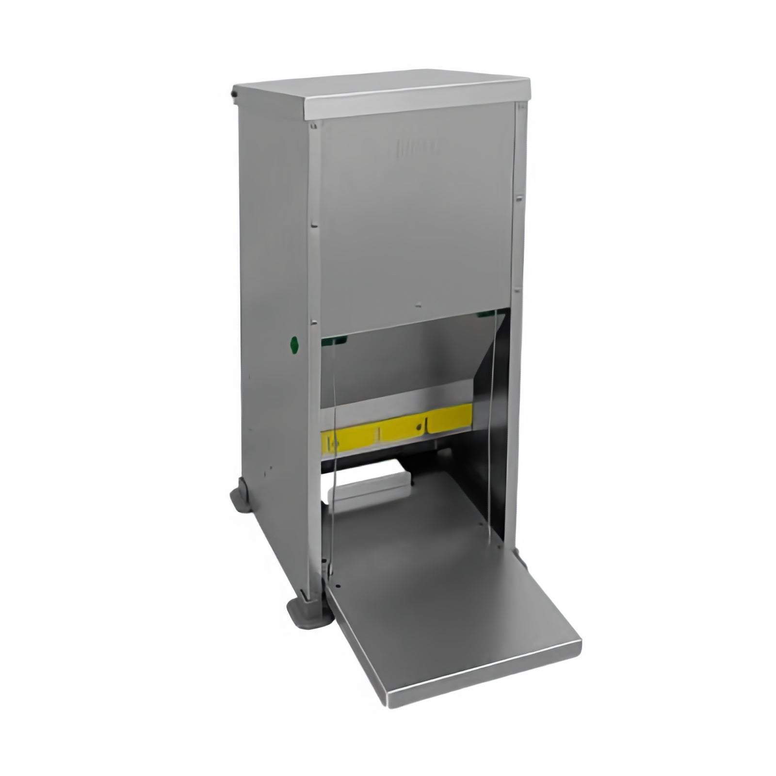 Mangiatoia Automatica Per Galline Wiesenfield WI-CF-150 – Antispreco E Antitopo, Capacità 11,5 Kg, Pedana A Peso