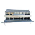 Nido semiautomatico per galline ovaiole | 14 fori