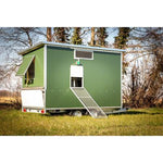 Pollaio Mobile Stradale | 130 Ovaiole Alimentazione a filo impianto civile