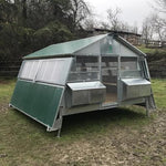 Pollaio Coibentato In Ferro Per 75 Galline Ovaiole Con Dispositivo Antipredatore