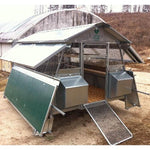 Schlüsselfertige Hühnerhaltung für 50 Hühner | Beratung, Ausrüstung und Hühner