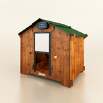 Pollaio per Galline Modello Moroseta XL Con Porta Anti Predatore | In Laminato Plastico