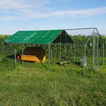 Kit Pollaio Cocincina Antipredatore Plus | Recinto+pollaio+porta e abbev. Auto | Metri di Copertura 4X3