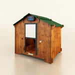 Pollaio per Galline Modello Moroseta XL Senza Porta Anti Predatore | In Laminato Plastico