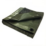 Olivgrüne PVC-Platte | Die grüne Welt Mt 4 X 6