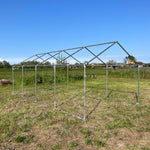 Recinto Avicolo Modulare 2,7x15 mt | Telaio in Acciaio Zincato