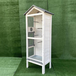 Voliera in Legno Bengalino | Rettangolare