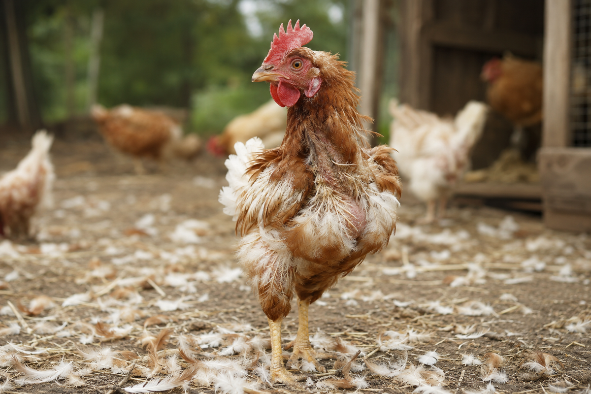 La muta delle galline: cos’è e come gestirla senza preoccupazioni