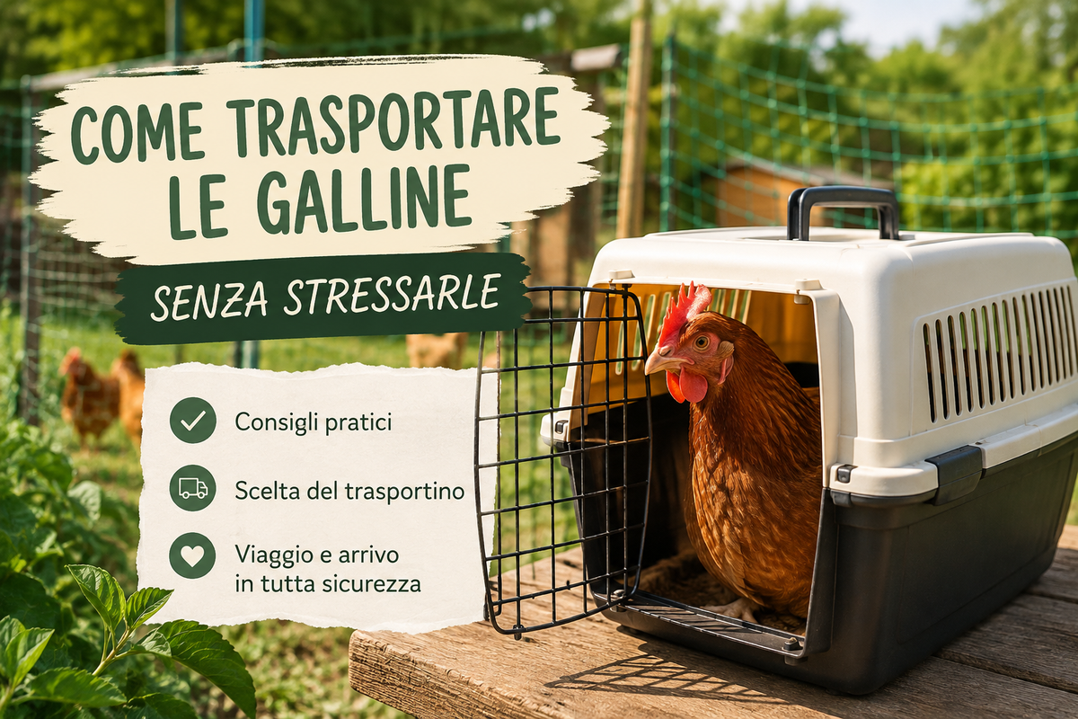 Come trasportare le galline senza stressarle: consigli pratici per uno spostamento sicuro