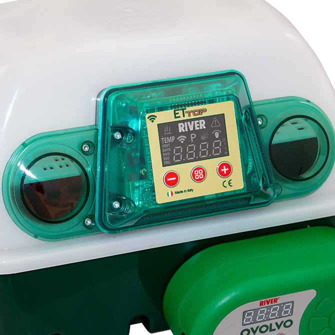 Incubatrice Automatica Funziona con APP | ET-TOP 12 Connessa alla Rete Wi-Fi