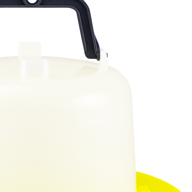 Abbeveratoio A Sifone Con Tappo, Manico E Piedini | 5 Litri