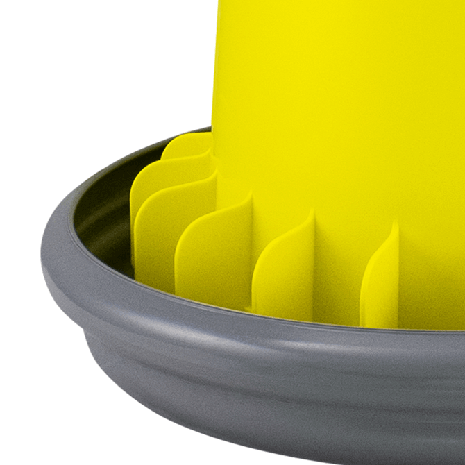 Mangiatoia a Tramoggia Antispreco 20 Lt | Specifica per Avicoli Grossa Taglia