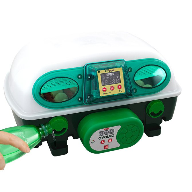 Incubatrice Automatica Funziona con APP | ET-TOP 24 Connessa alla Rete Wi-Fi