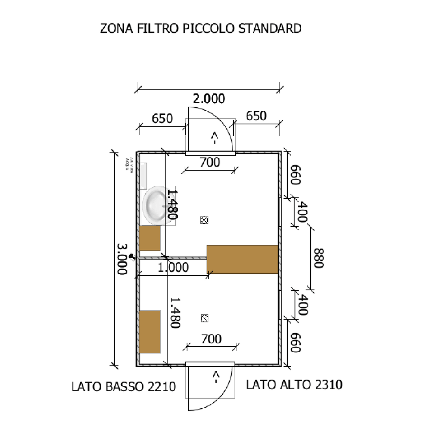 Dogana Danese per Allevamento Avicolo | 3x2 m