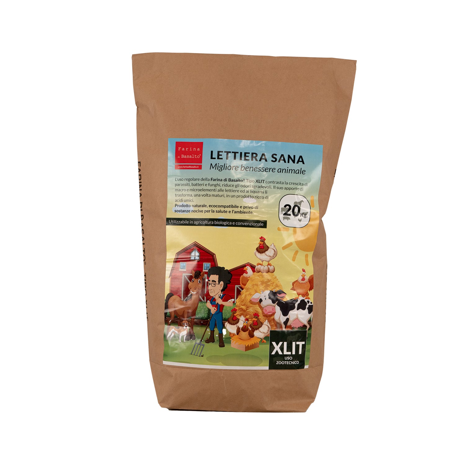 Farina Di Basalto ® Tipo X LIT | Per Fondo Pollaio