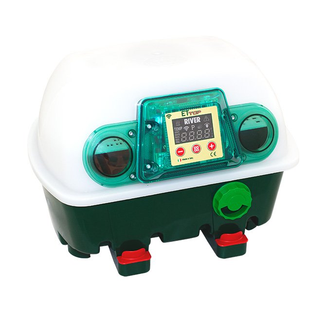 Incubatrice Automatica Funziona con APP | ET-TOP 12 Connessa alla Rete Wi-Fi