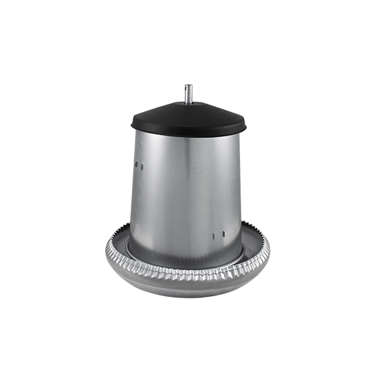 Mangiatoia A Tramoggia In Acciaio Galvanizzato | 8 Litri