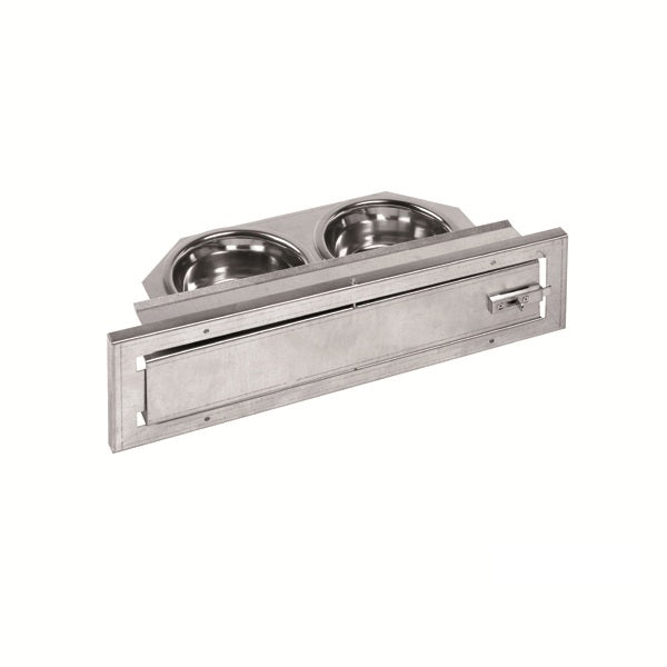 Esschert Design Dispenser Per Alimenti Da Appendere, Nero S - Foto 1