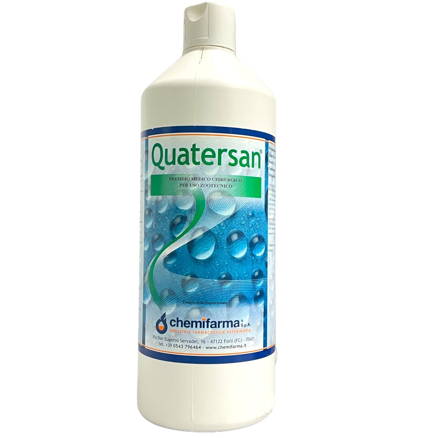 Quatersan 1 lt | Disinfettante battericida e funghicida | Uso ambientale
