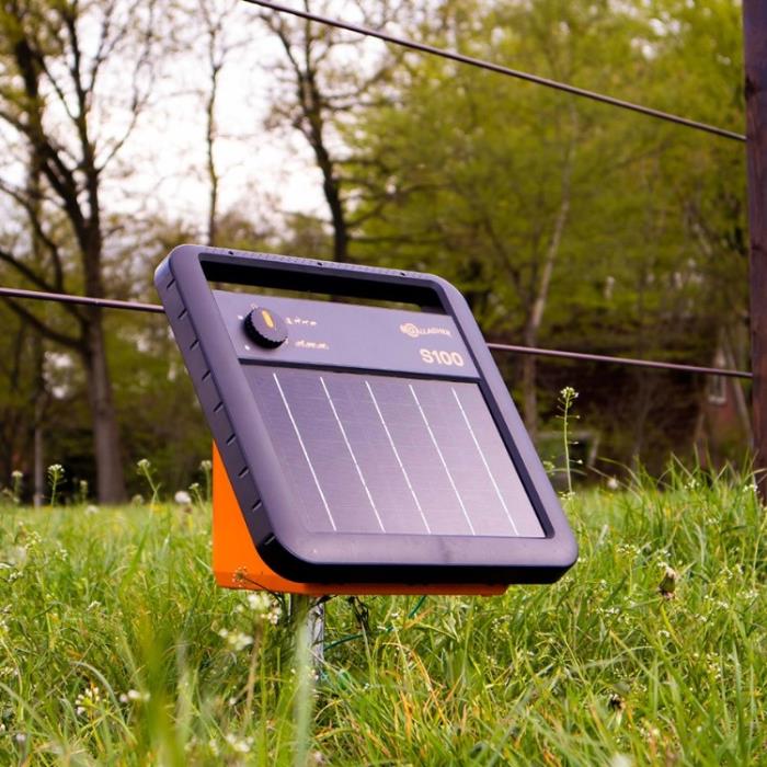 Elettrificatore solare con batteria ricaricabile | Gallagher S100