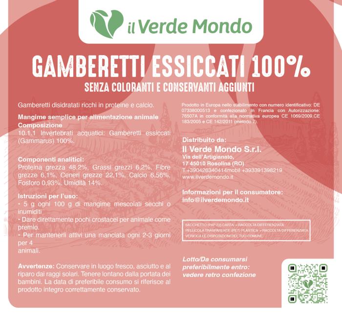 Gamberetti Essiccati 100% | Il Verde Mondo