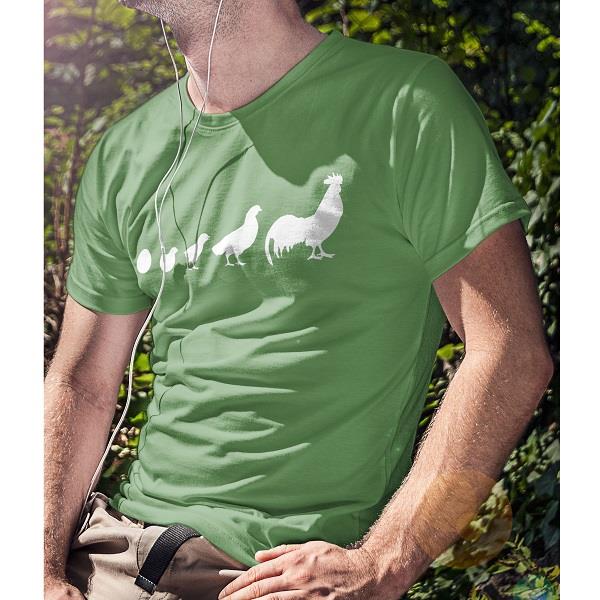 T-shirt "Rooster Evolution"